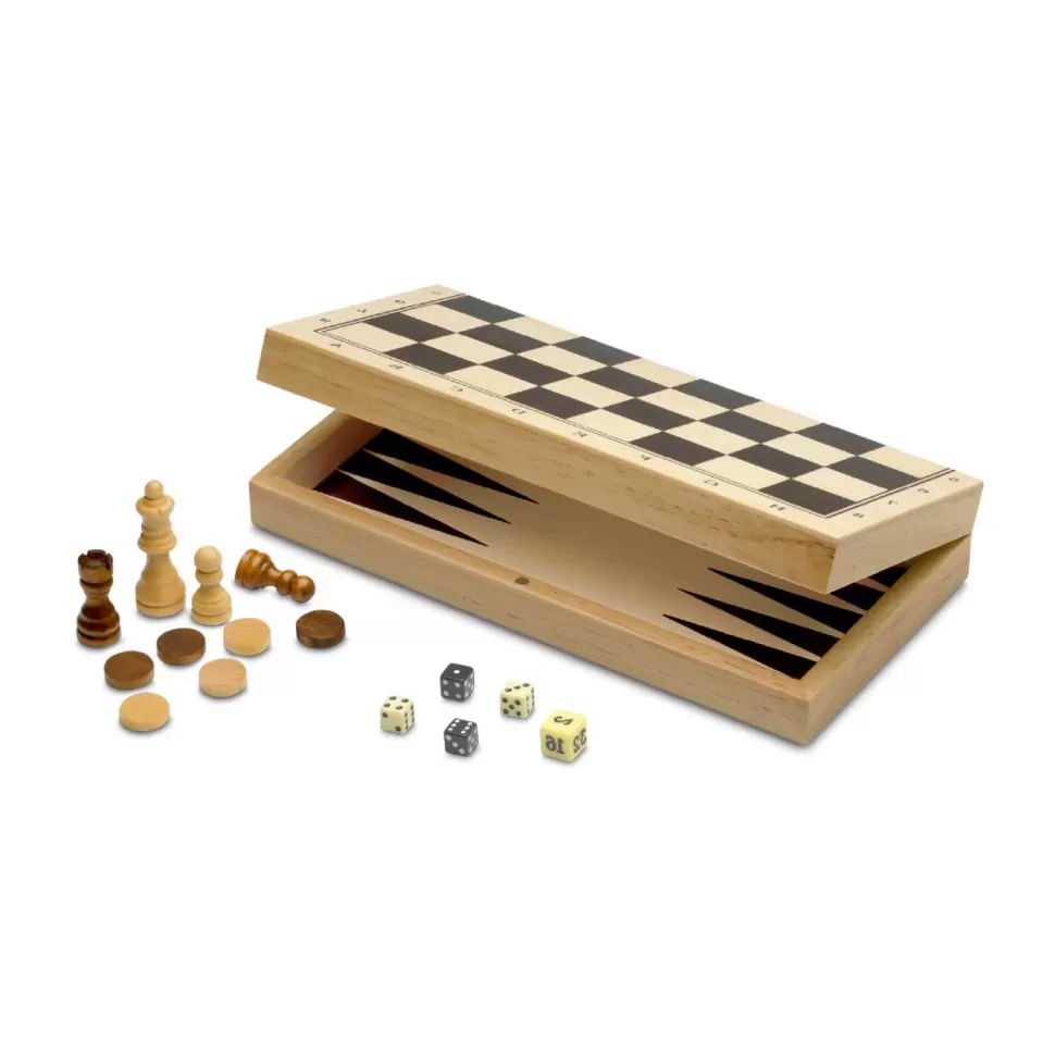 Game Planet Classics Ajedrez Damas Y Backgammon * Juegos De Mesa