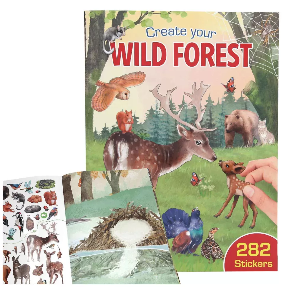 TopModel Album De Pegatinas Create Your Wild Forest* Manualidades