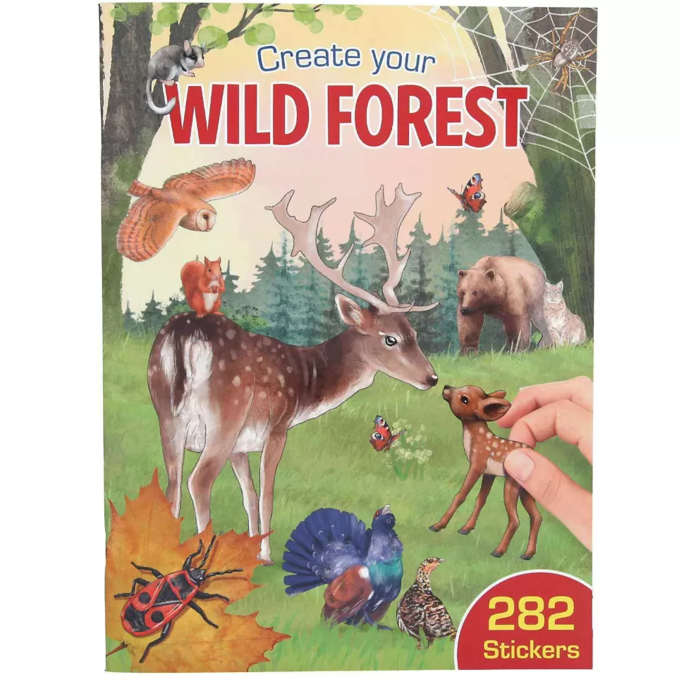 TopModel Album De Pegatinas Create Your Wild Forest* Manualidades