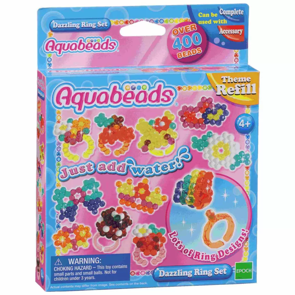 Aquabeads Manualidades^ Set Anillos Deslumbrantes