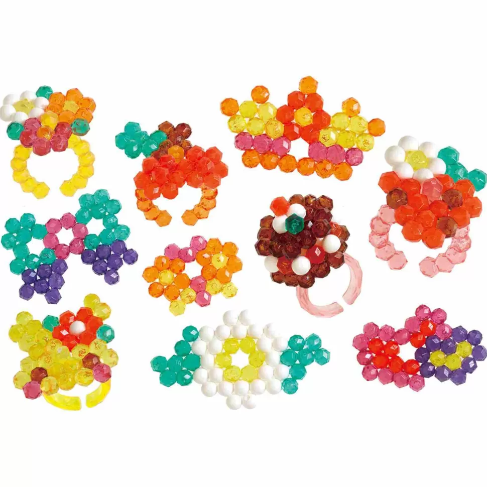 Aquabeads Manualidades^ Set Anillos Deslumbrantes