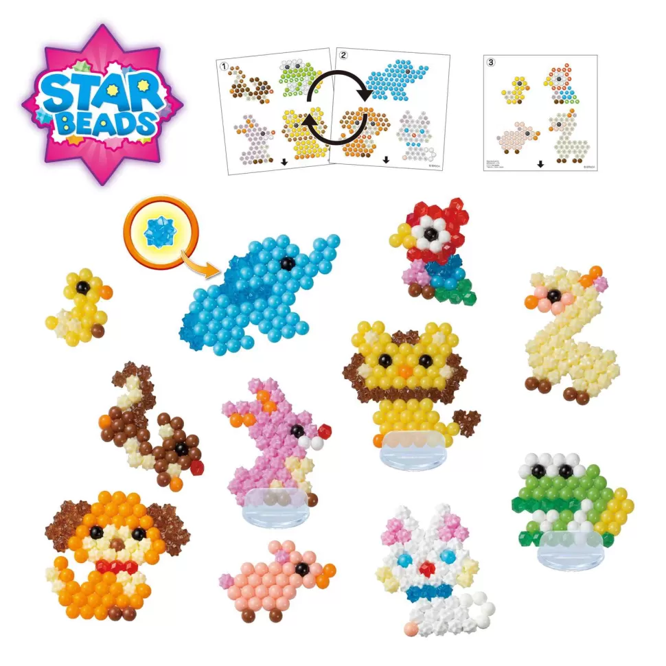 Aquabeads Manualidades^ Set De Recarga Tematica Animales Amigos