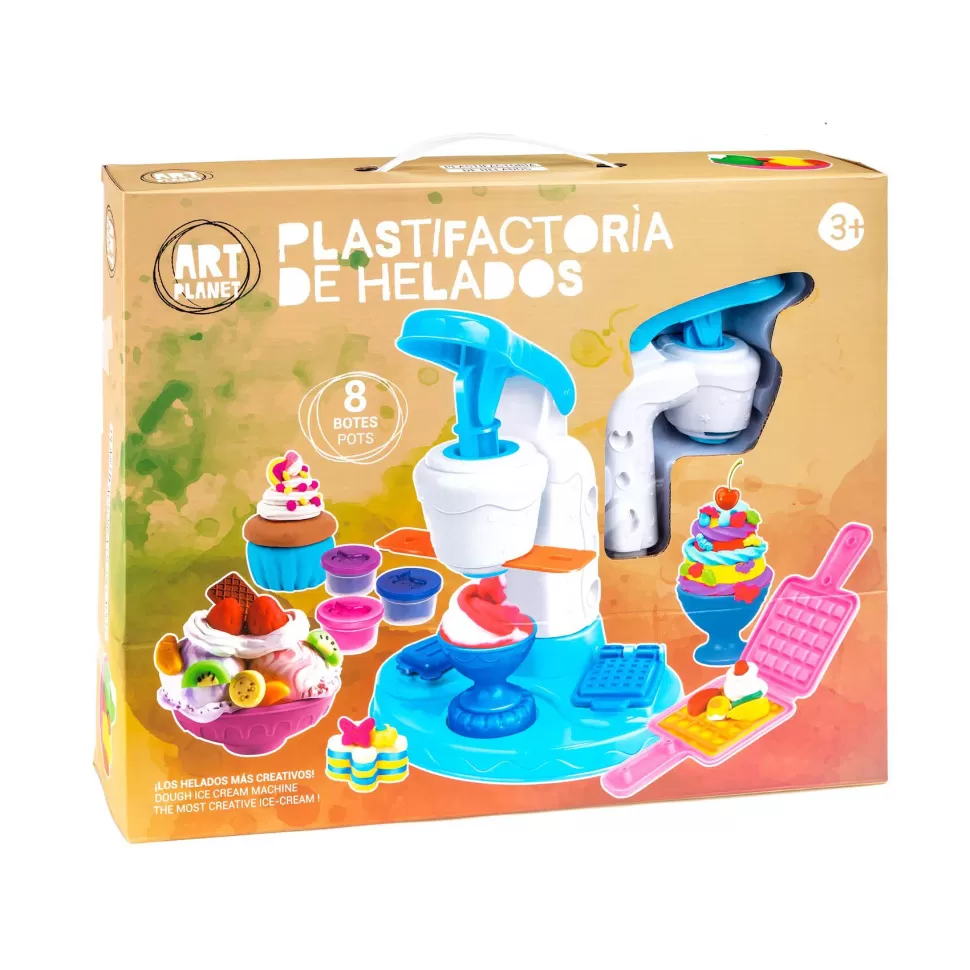 Art Planet Plastifactoria De Helados Set De Plastilina* Manualidades