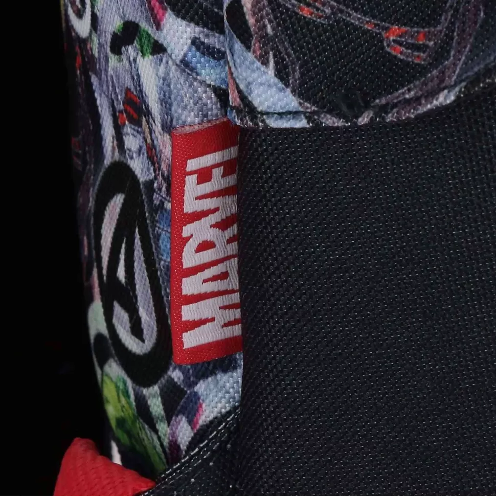 Avengers Vuelta Al Cole^ Armour Up Mochila Azul Adaptable A Carro 42 Cm