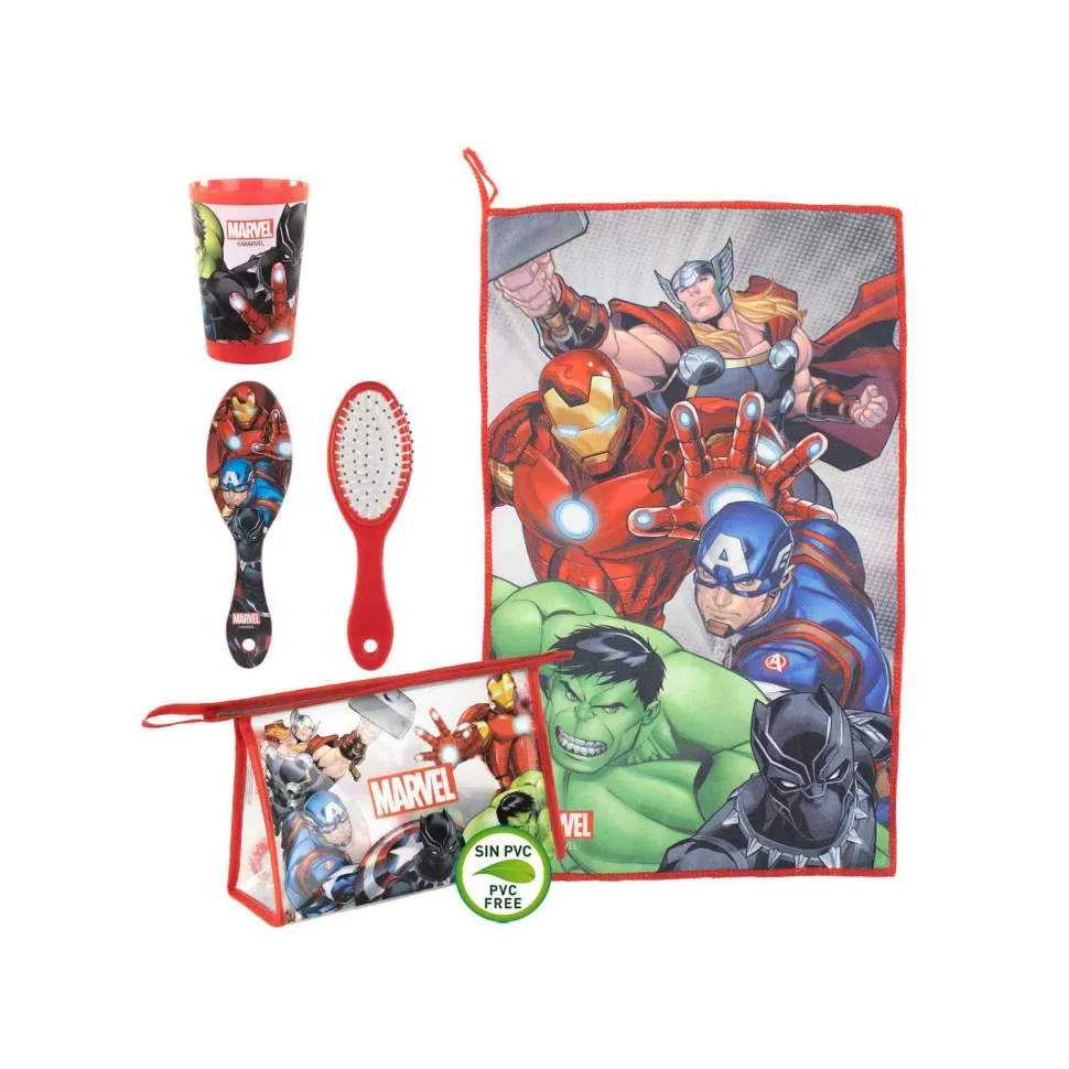 Avengers Vuelta Al Cole^ Neceser Set Aseo De Viaje