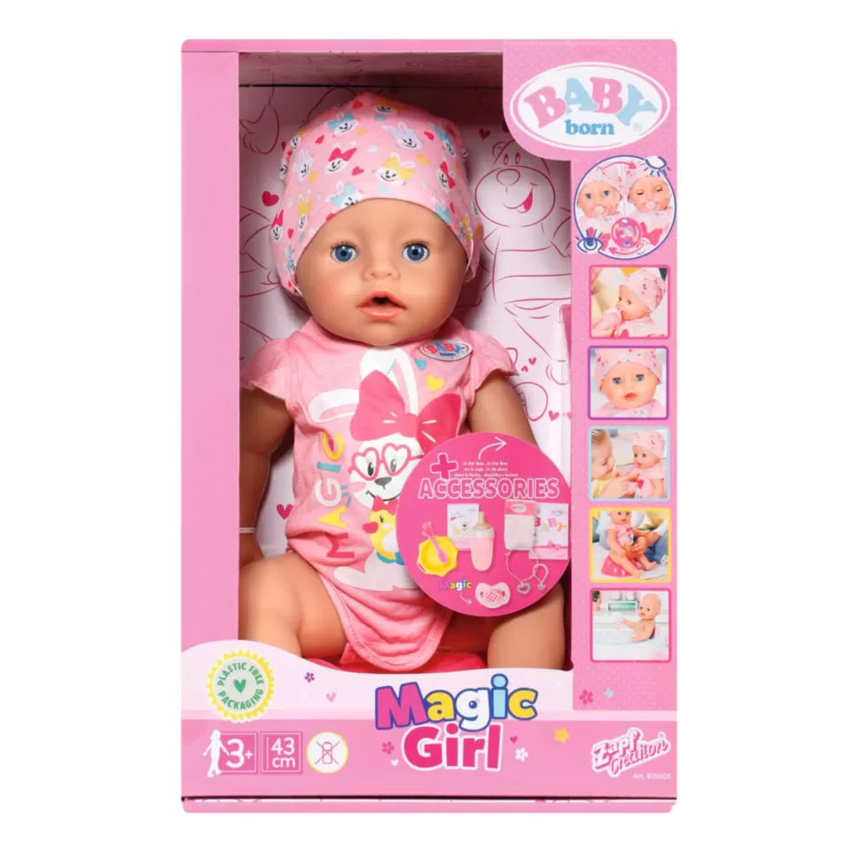 Baby Born Magic Muneca Nina Vestido Rosa 43Cm* Muñecas