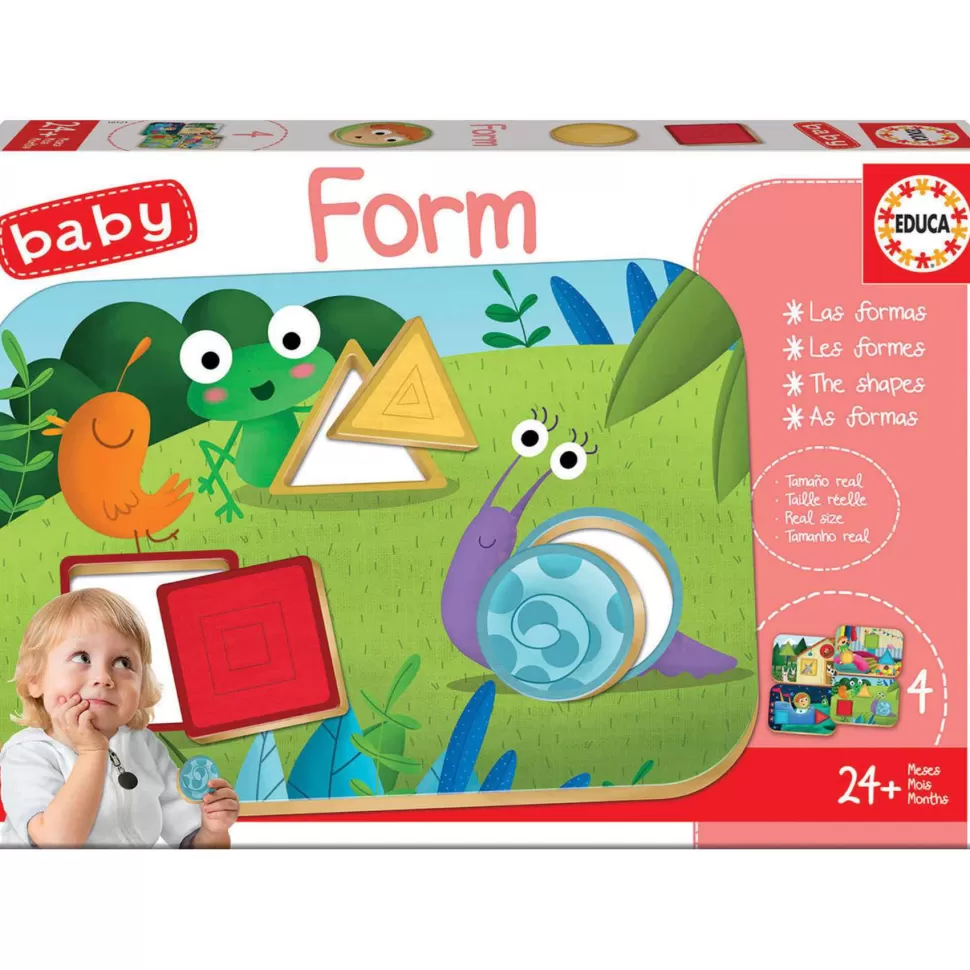 Educa Borras Baby Form Aprede Las Formas Geometricas* Puzzles Y Educativos