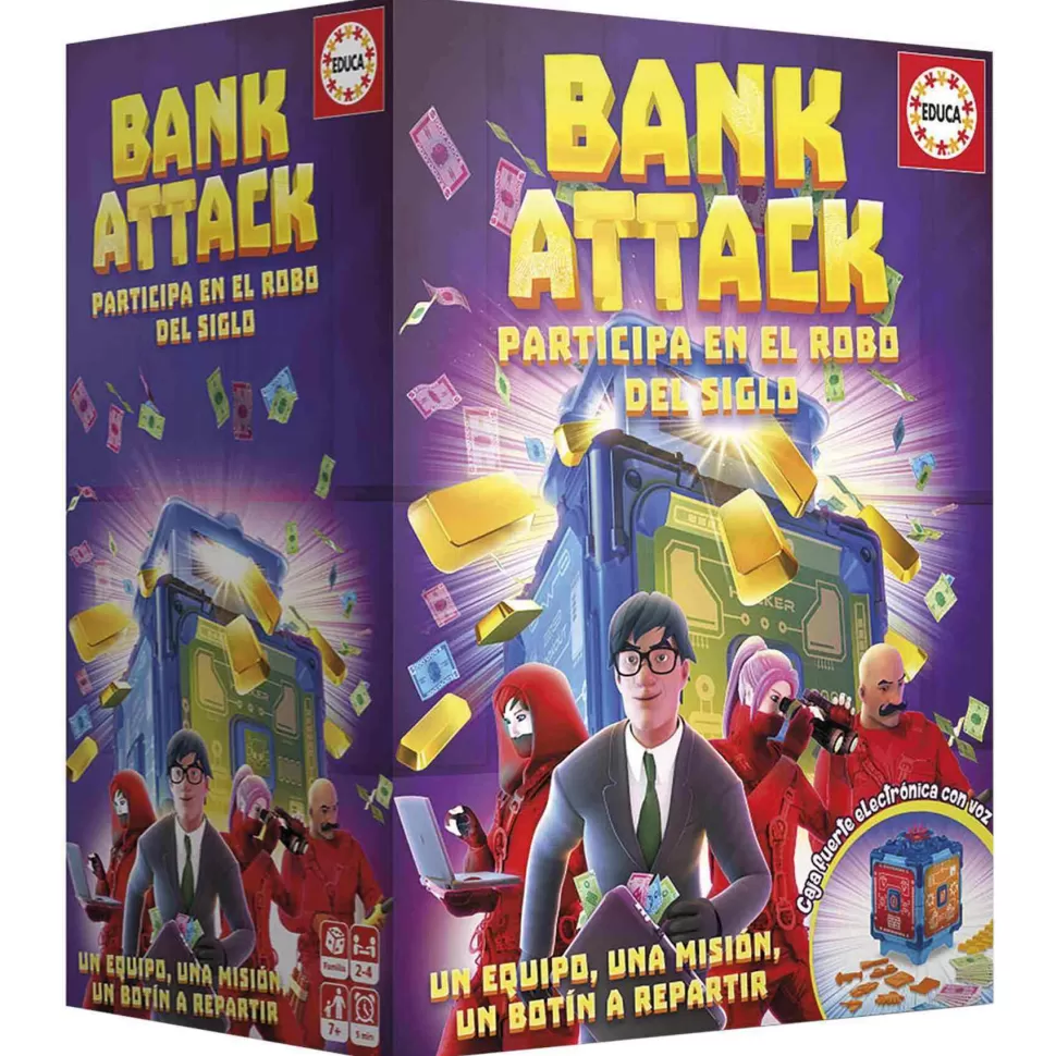 Educa Borras Bank Attack* Juegos De Mesa