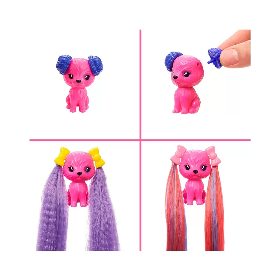 Barbie Muñecas^ Color Reveal Peinados Lazos