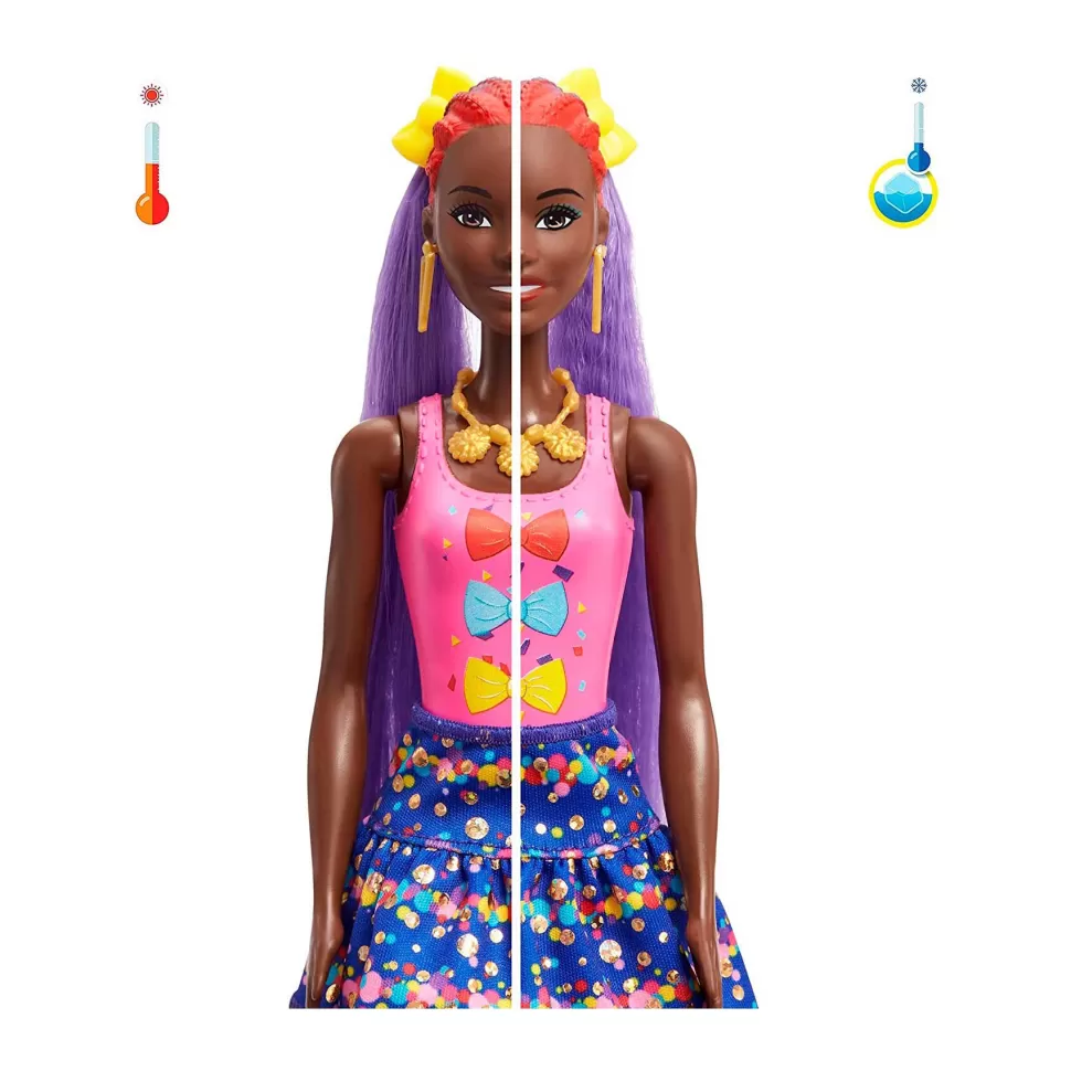 Barbie Muñecas^ Color Reveal Peinados Lazos