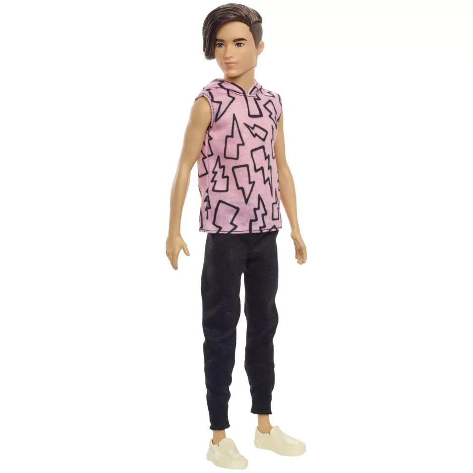 Barbie Muñecas^ Ken Fashionista Muneco Camiseta Rayos 3 Anos