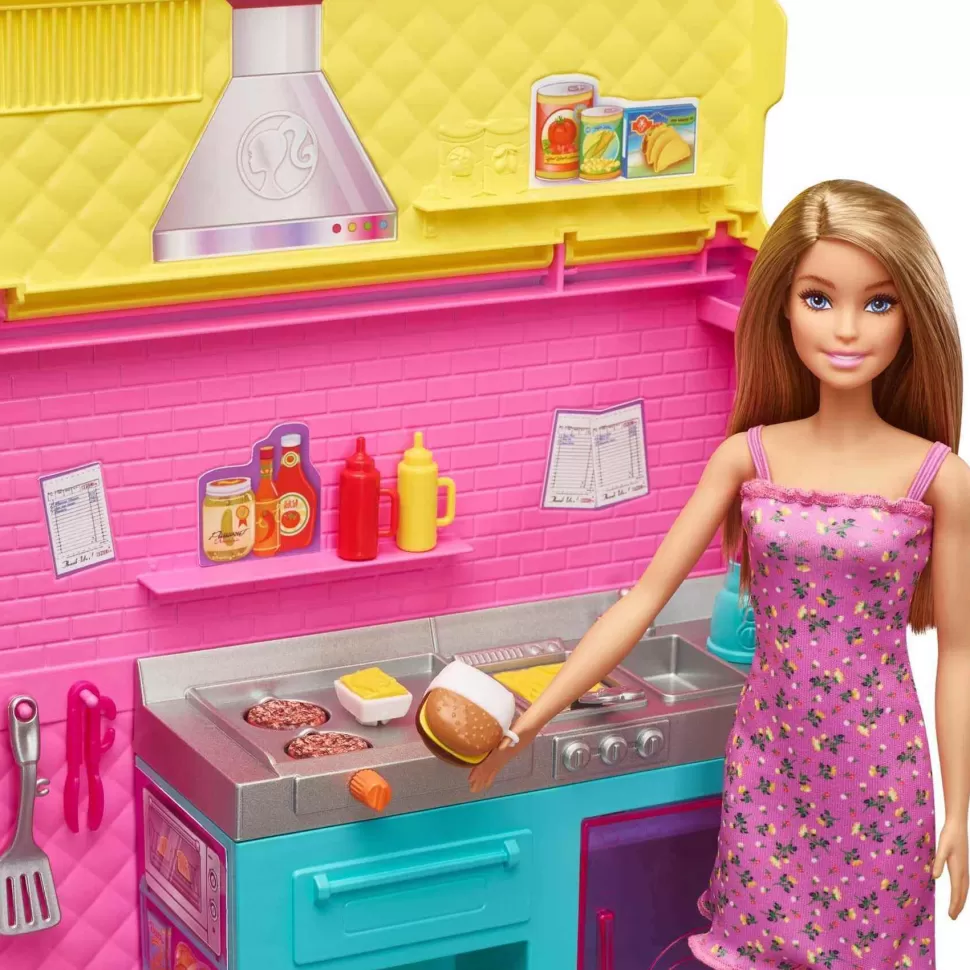 Barbie Muñecas^ Muñecas Con Food Truck 3 Anos