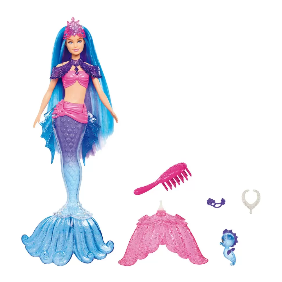 Barbie Muneca Sirena Mermaid Power Malibu 3 Anos* Muñecas