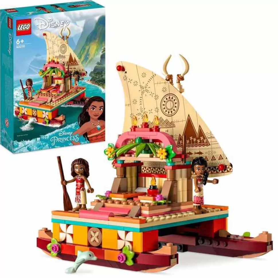 * Barco Aventurero De Vaiana* Juegos De Construcción