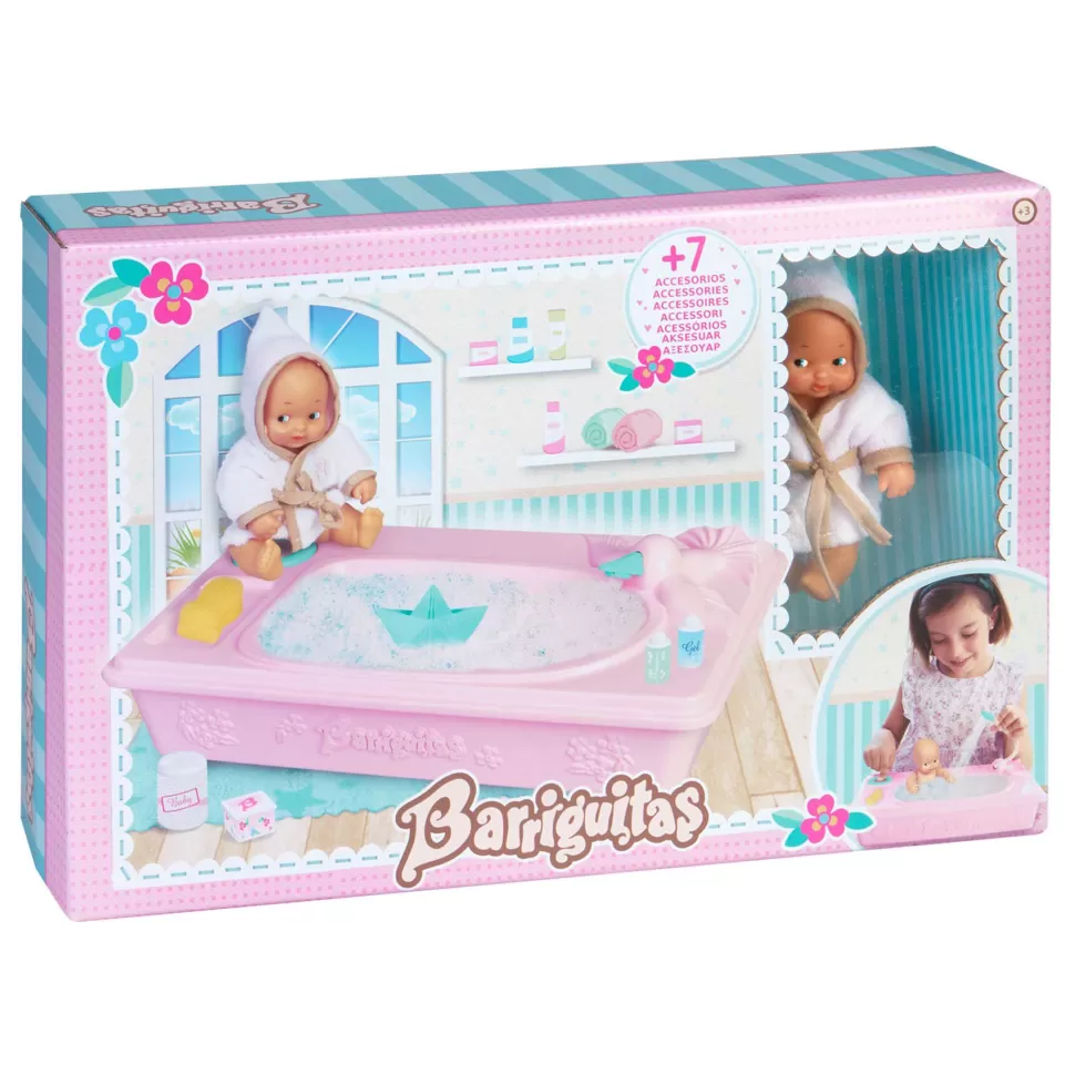 Barriguitas Muñecas^ Banera Con Figura De Bebe