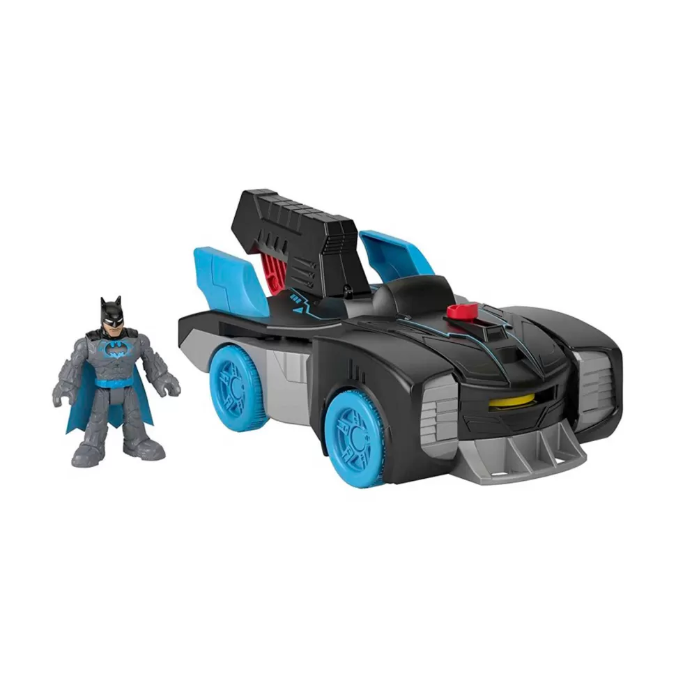 Imaginext Figuras Y Minimundos^Batman Batmovil Transformable Con Batman