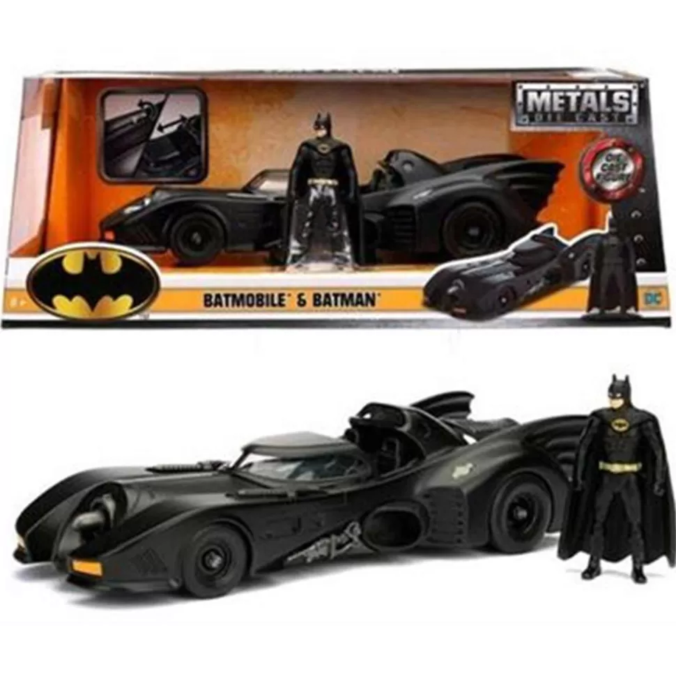 Batman Coche Batmovil Metal 1:24 1989* Vehículos Y Radio Control