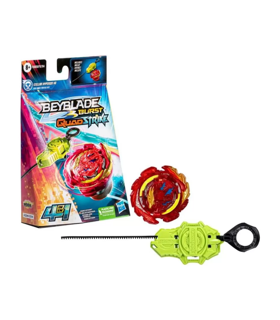 Beyblade Figuras Y Minimundos^ Qs Stellar Hyperion H8