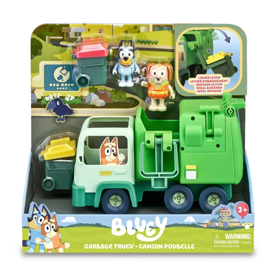 Bluey Camion De Basura* Figuras Y Minimundos