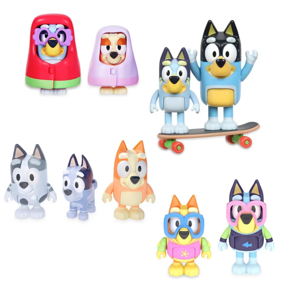 Bluey Pack 2 Figuras Diferentes Modelos* Primera Infancia