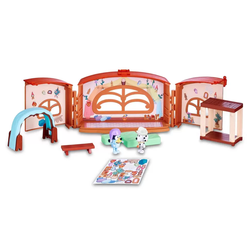 Bluey School Playset Escuela* Figuras Y Minimundos