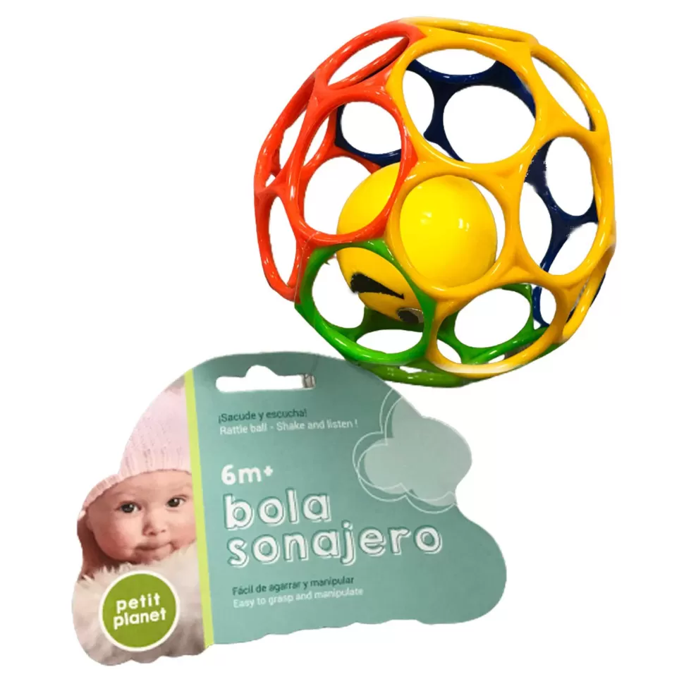 Petit Planet Primera Infancia^Bola Sonajero Juguete Para Bebe | | Juguete Infantil