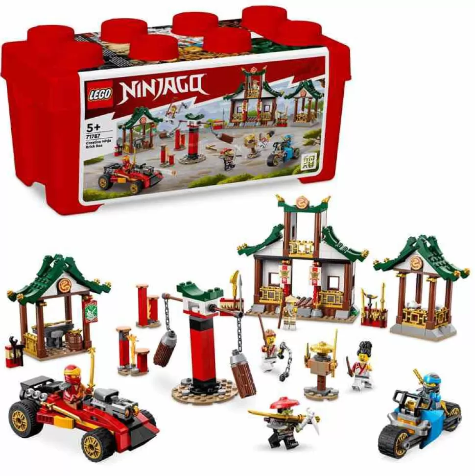 * Juegos De Construcción^ Caja Ninja De Ladrillos Creativos