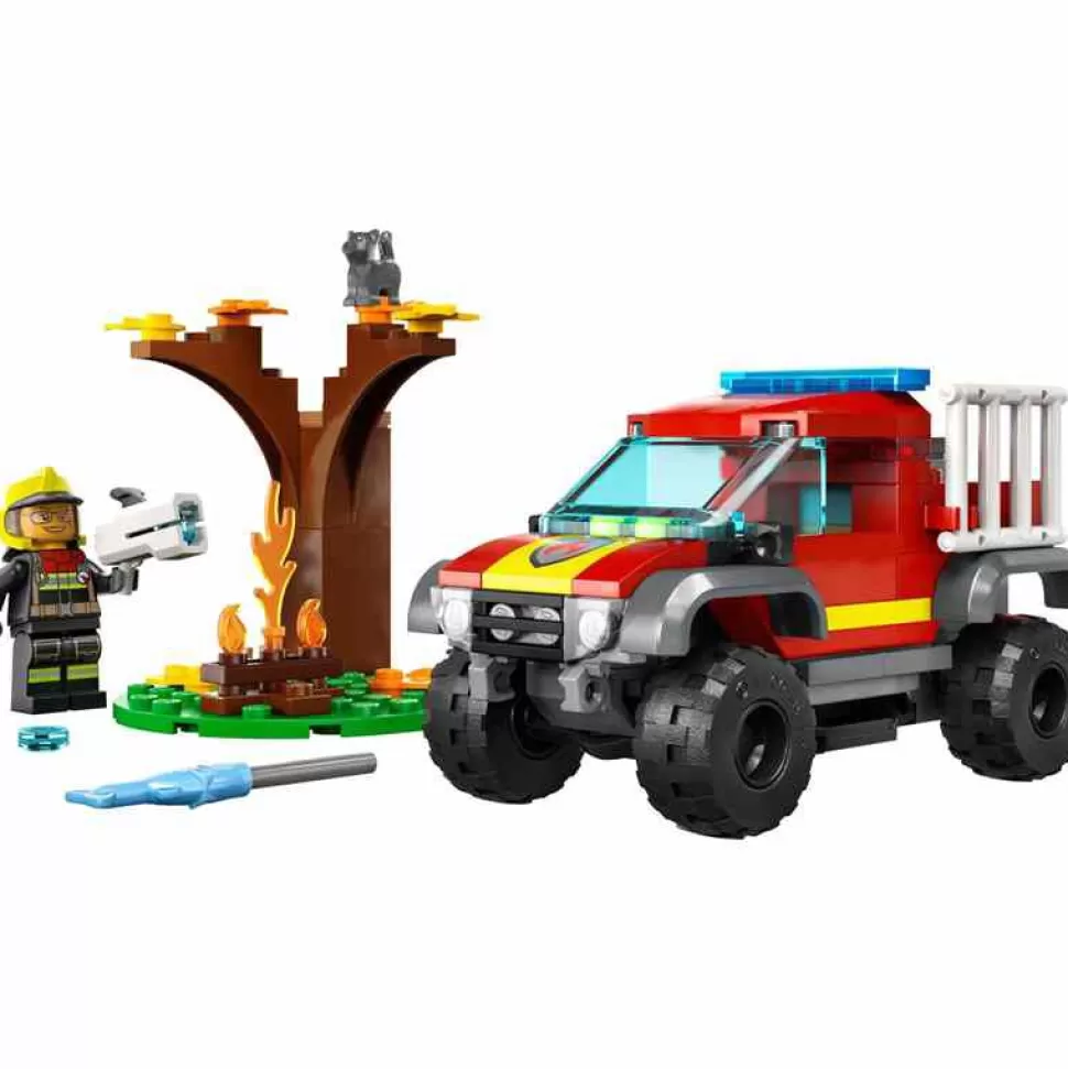 * Juegos De Construcción^ Camion De Rescate 4X4 De Bomberos