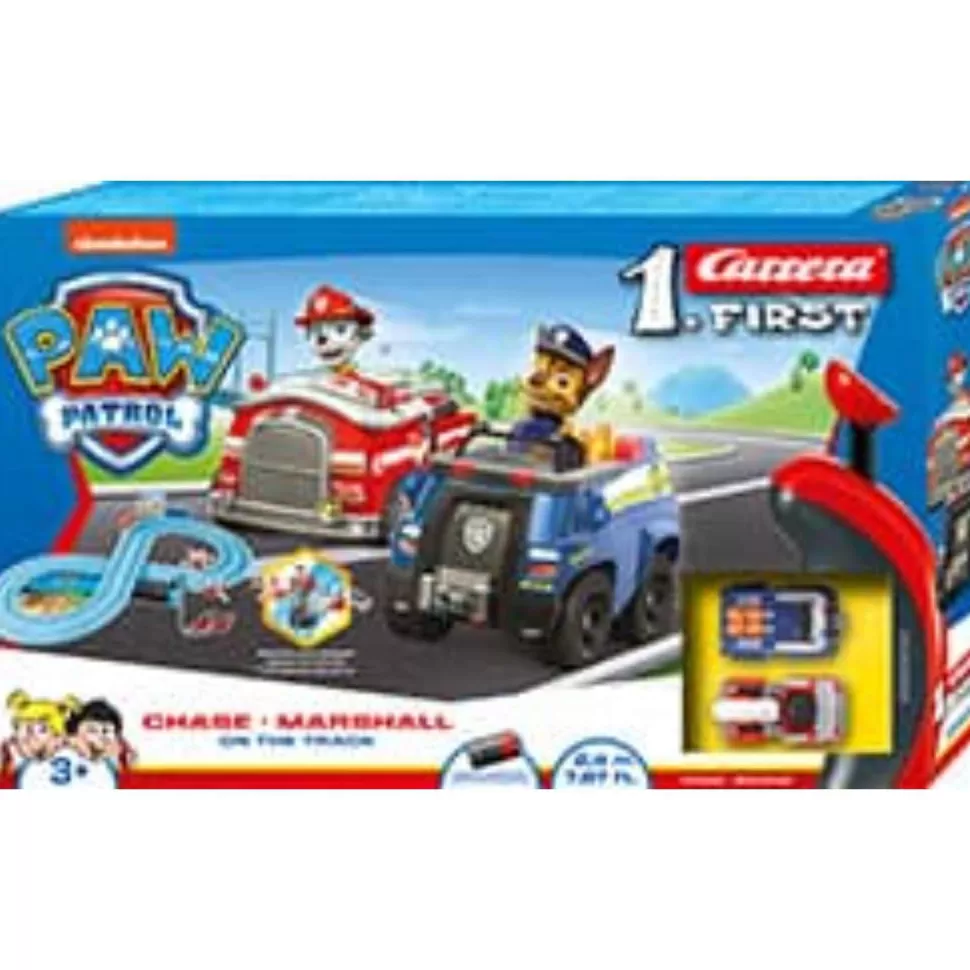 Carrera Paw Patrol On The Track Circuito De Coches* Vehículos Y Radio Control