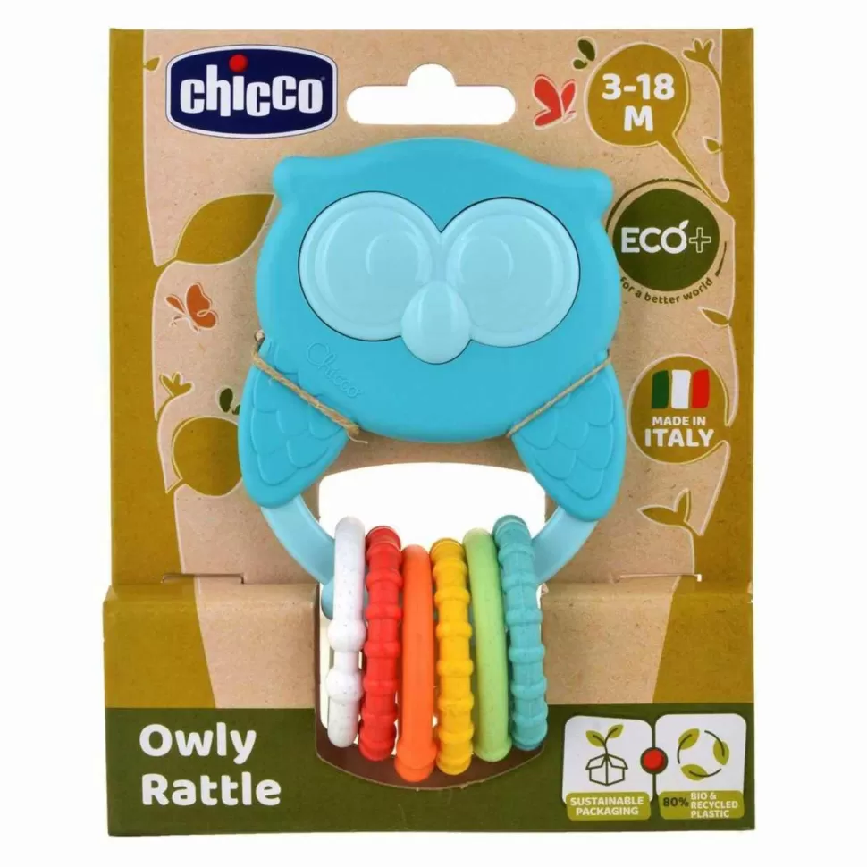 Chicco Buho Eco Sonajero Ecologico* Primera Infancia