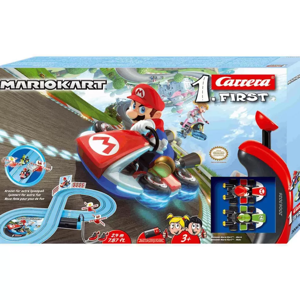 Carrera Circuito First Nintendo Mario Kart* Vehículos Y Radio Control