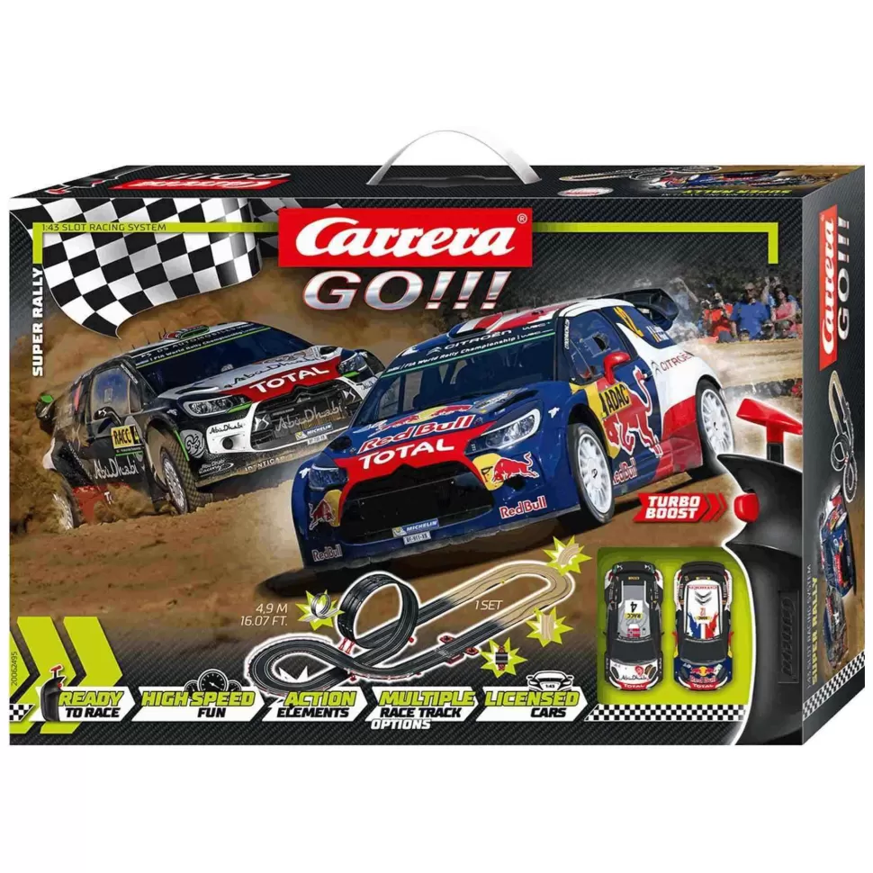 Carrera Vehículos Y Radio Control^Circuito Go!!! Super Rally