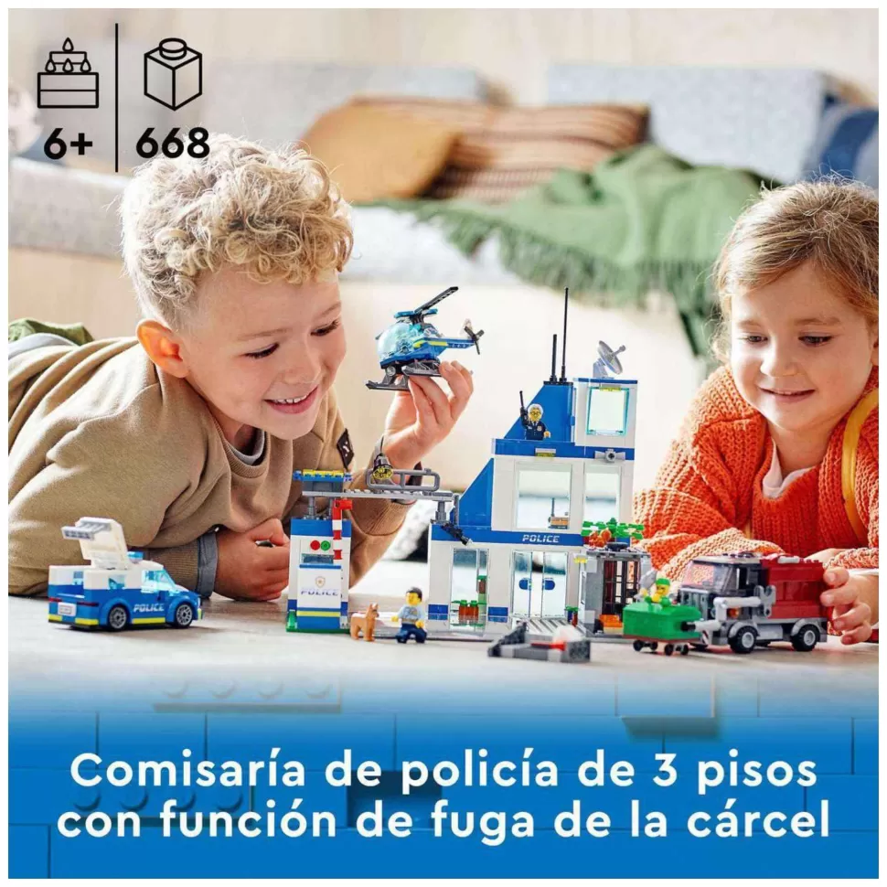 * Juegos De Construcción^ City 60316 Comisaria De Policia