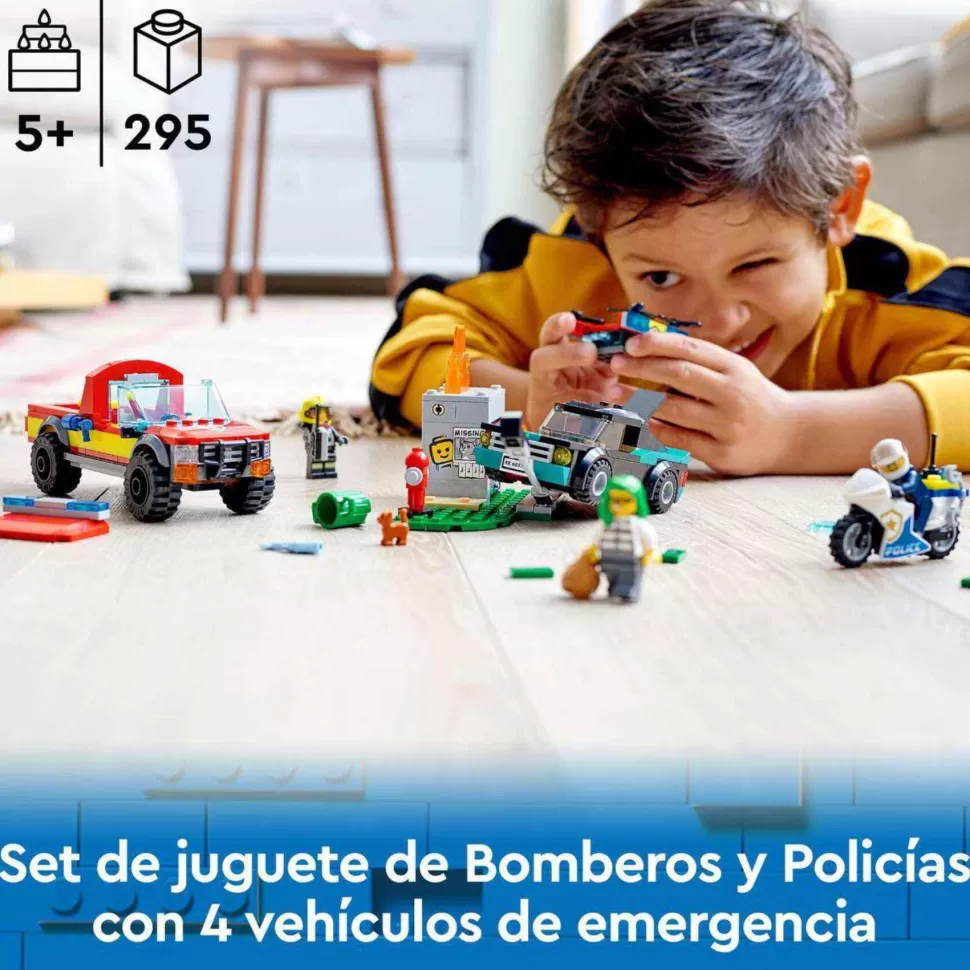 * City 60319 Rescate De Bomberos Y Persecucion Policial* Juegos De Construcción