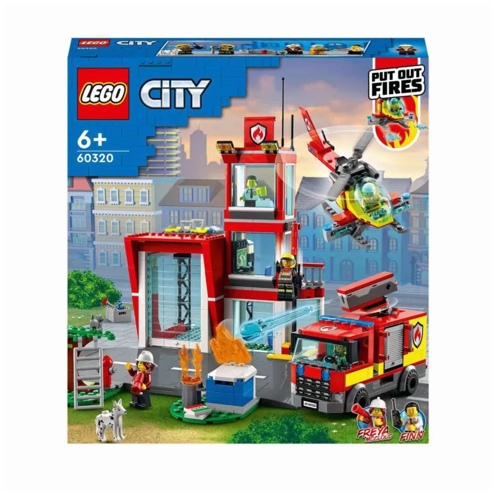 * Juegos De Construcción^ City 60320 Parque De Bomberos