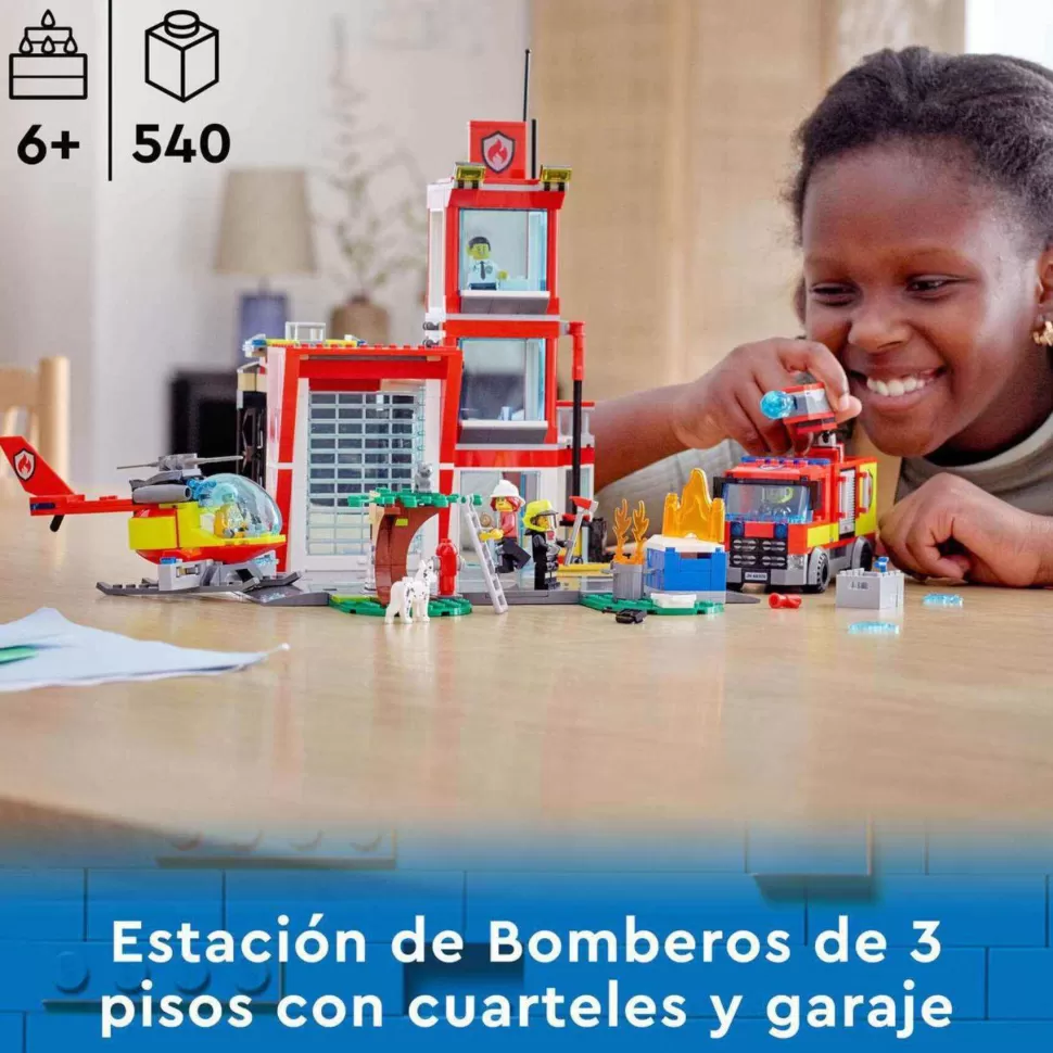 * Juegos De Construcción^ City 60320 Parque De Bomberos