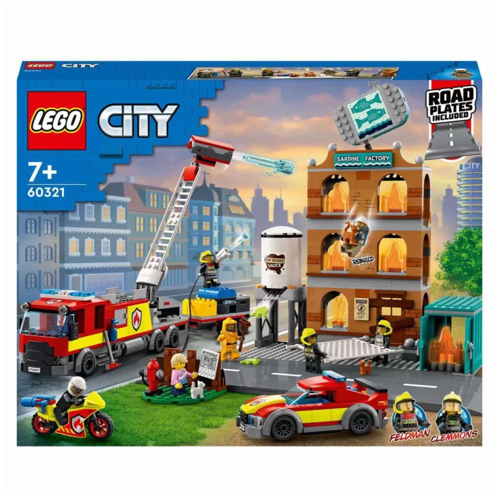 * City 60321 Cuerpo De Bomberos* Juegos De Construcción