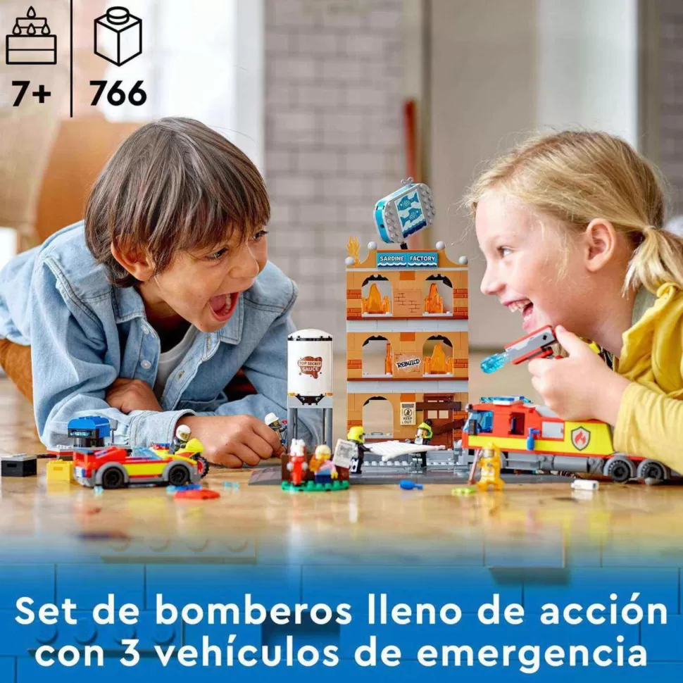 * City 60321 Cuerpo De Bomberos* Juegos De Construcción