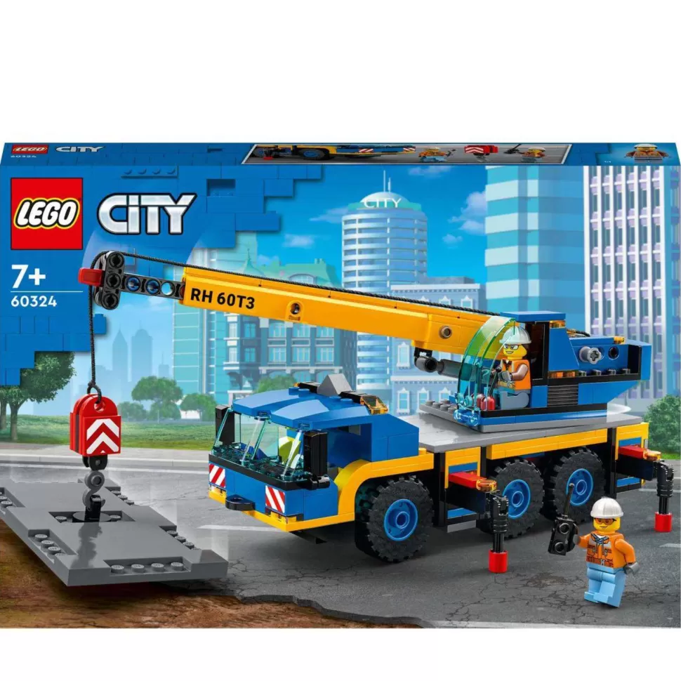 * Juegos De Construcción^ City 60324 Grua Movil