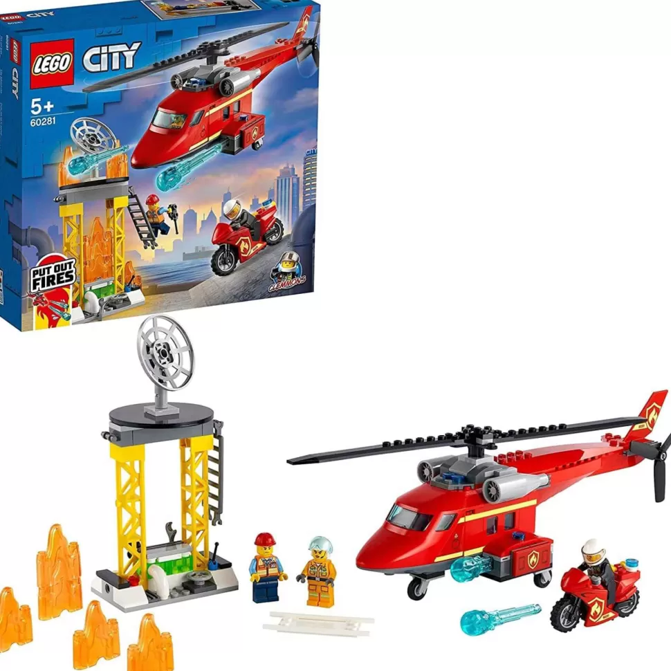 * Juegos De Construcción^ City Helicoptero De Rescate De Bomberos 60281