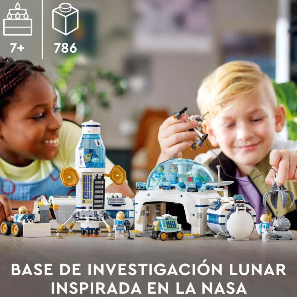 * City Space 60350 Base De Investigacion Lunar* Juegos De Construcción