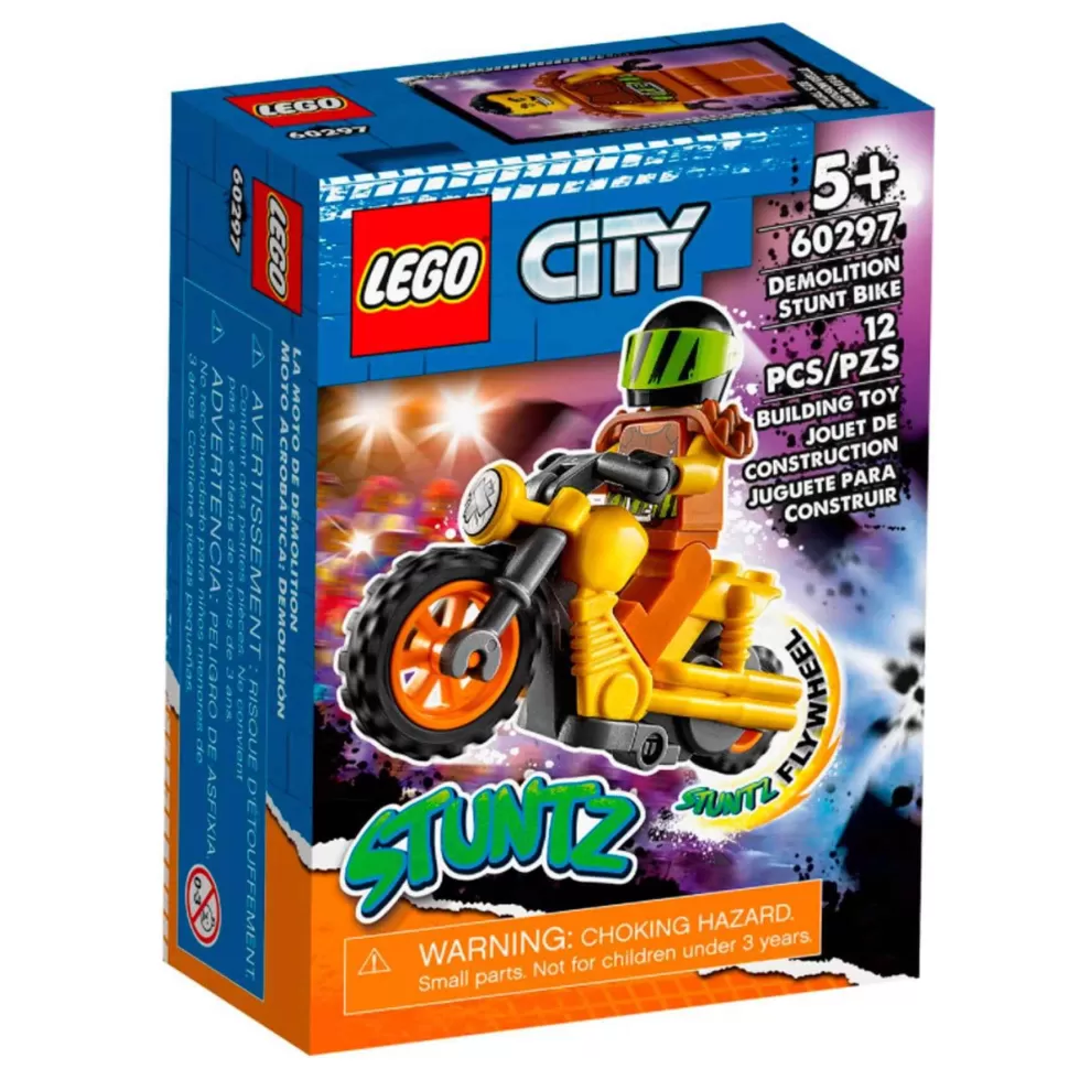 * City Stuntz Moto Acrobatica: Demolicion* Juegos De Construcción