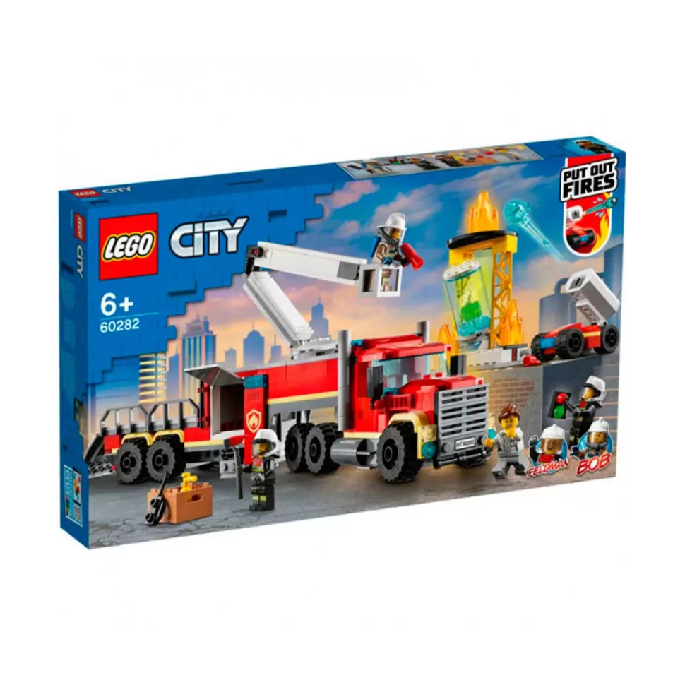 * City Unidad De Control De Incendios 60282* Juegos De Construcción