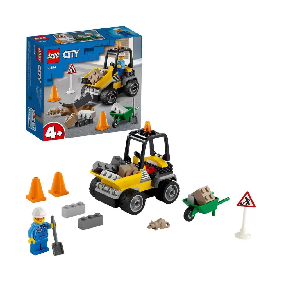 * City Vehiculo De Obras En Carretera 60284* Juegos De Construcción