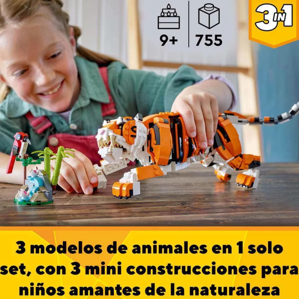 * Classic 31129 Tigre Majestuoso* Juegos De Construcción