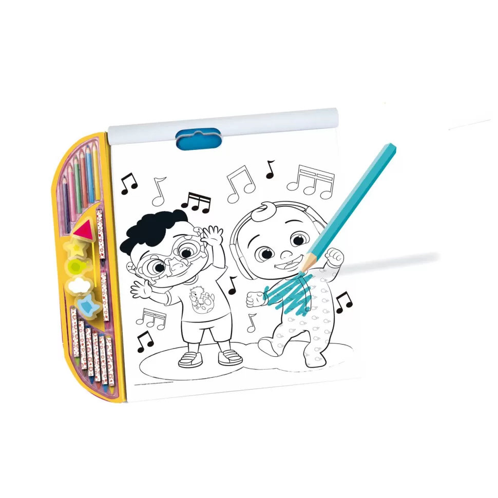 Cocomelon Libro De Colorear Giga Block 5 En 1* Manualidades