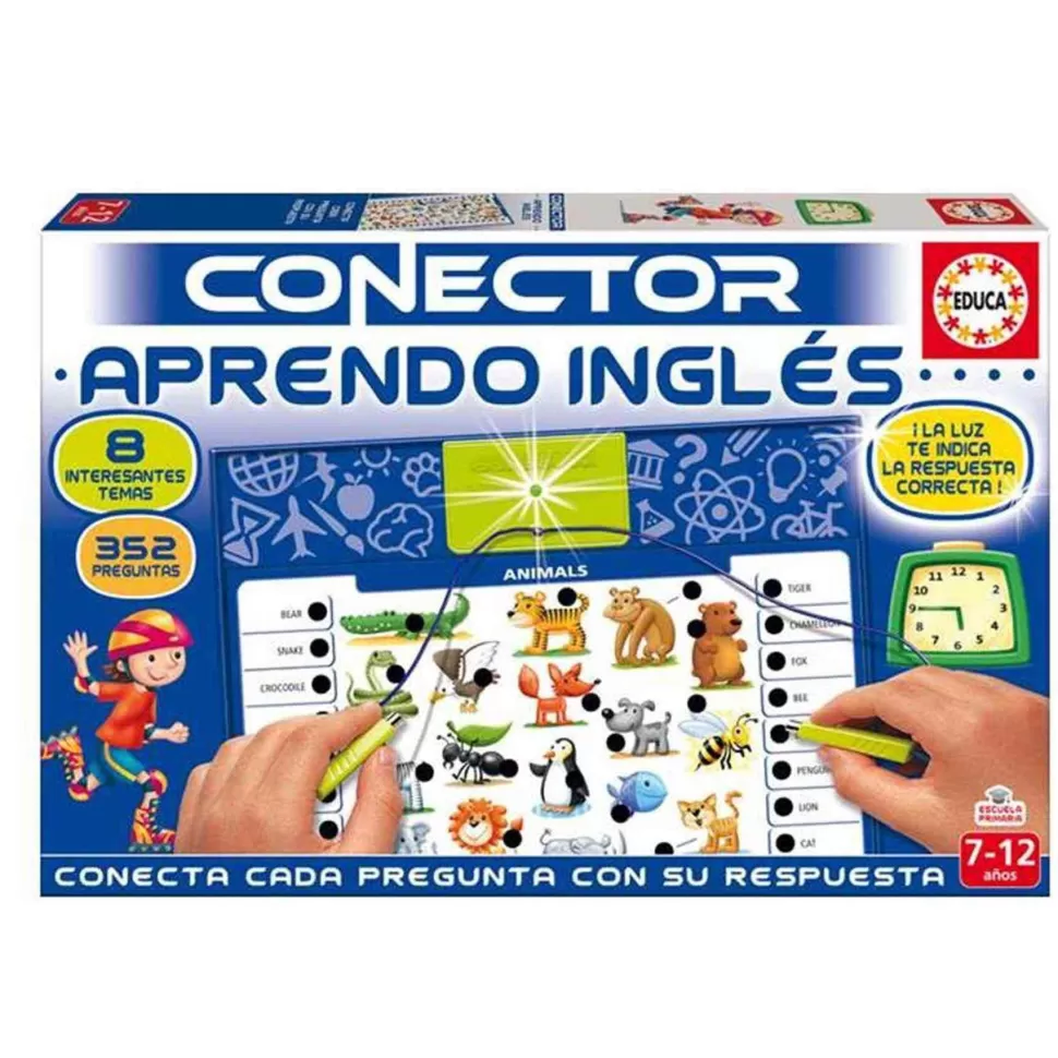 Educa Borras Conector® Aprendo Ingles* Puzzles Y Educativos