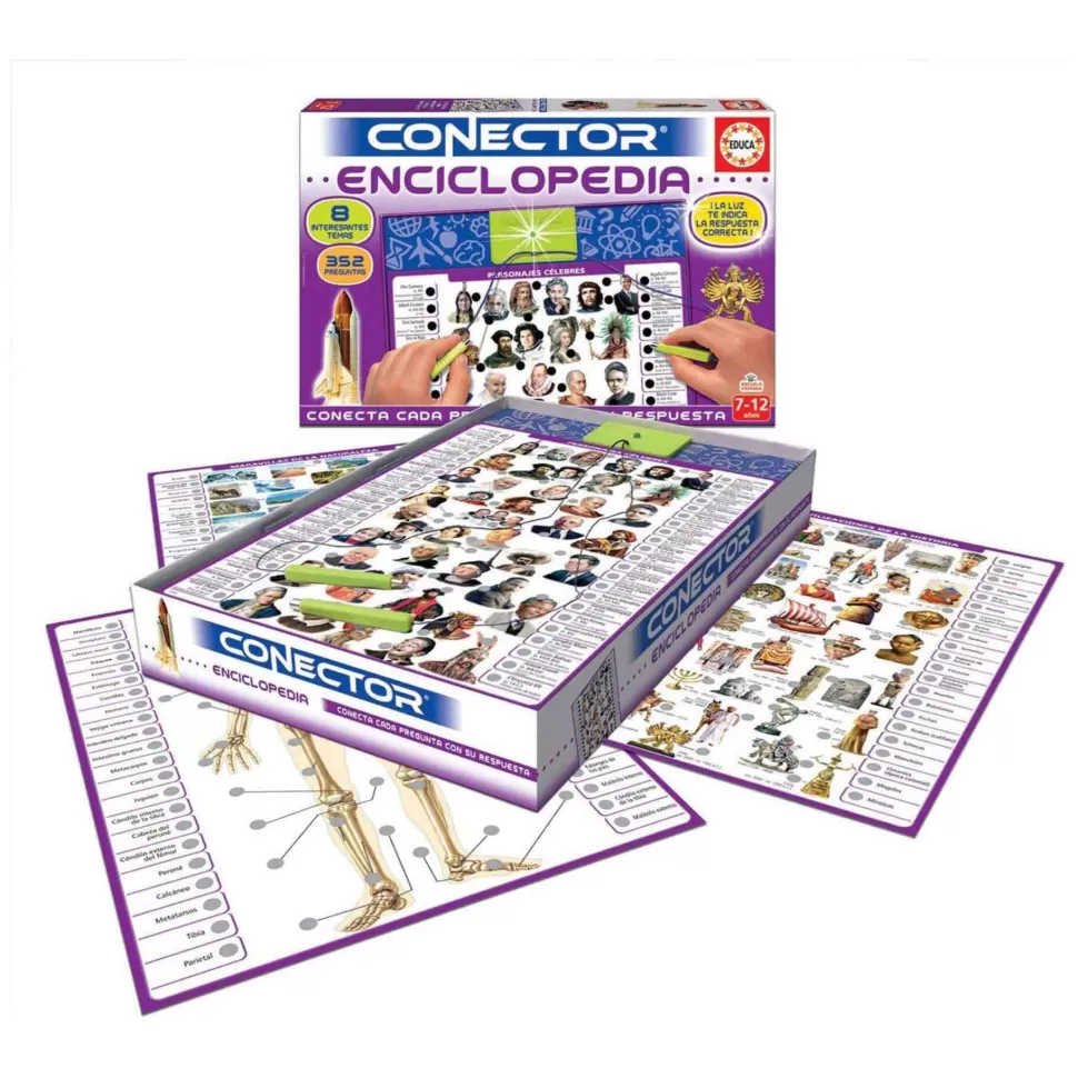 Educa Borras Puzzles Y Educativos^Conector Enciclopedia