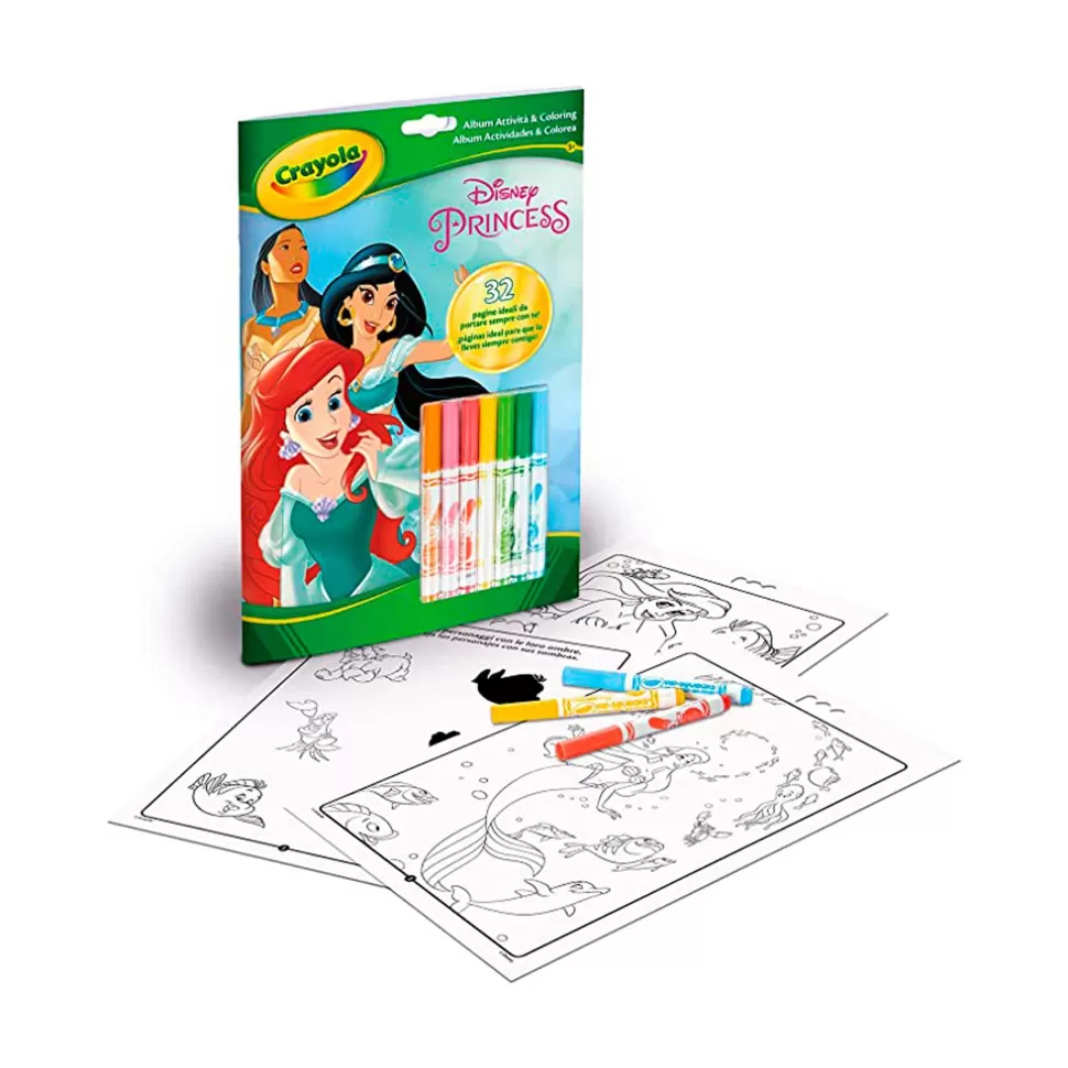 * Crayola Libro De Actividades Princesas * Manualidades