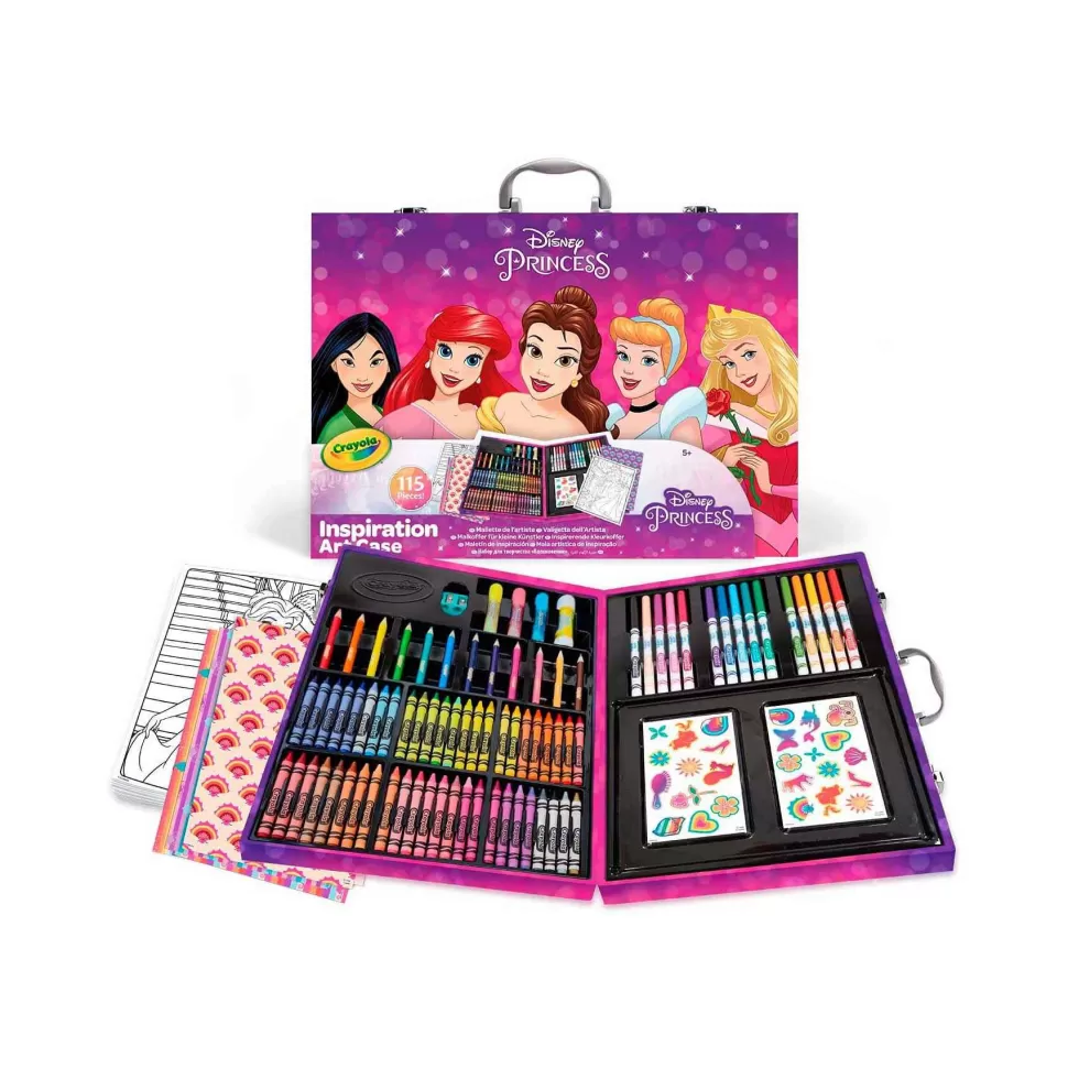 * Manualidades^Crayola Maletin Del Artista De Princesas